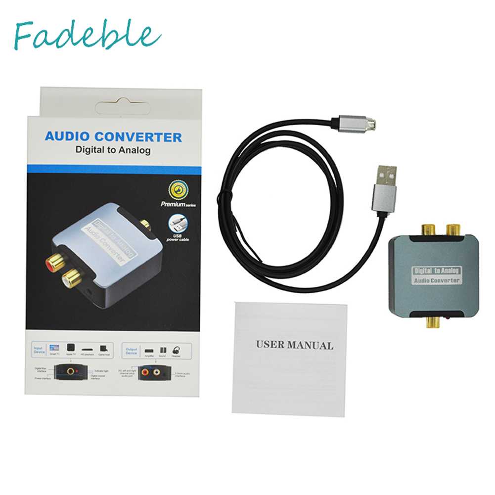 Bộ Chuyển Đổi Âm Thanh Kỹ Thuật Số Sang Analog Chuyên Nghiệp Cho Gia Đình