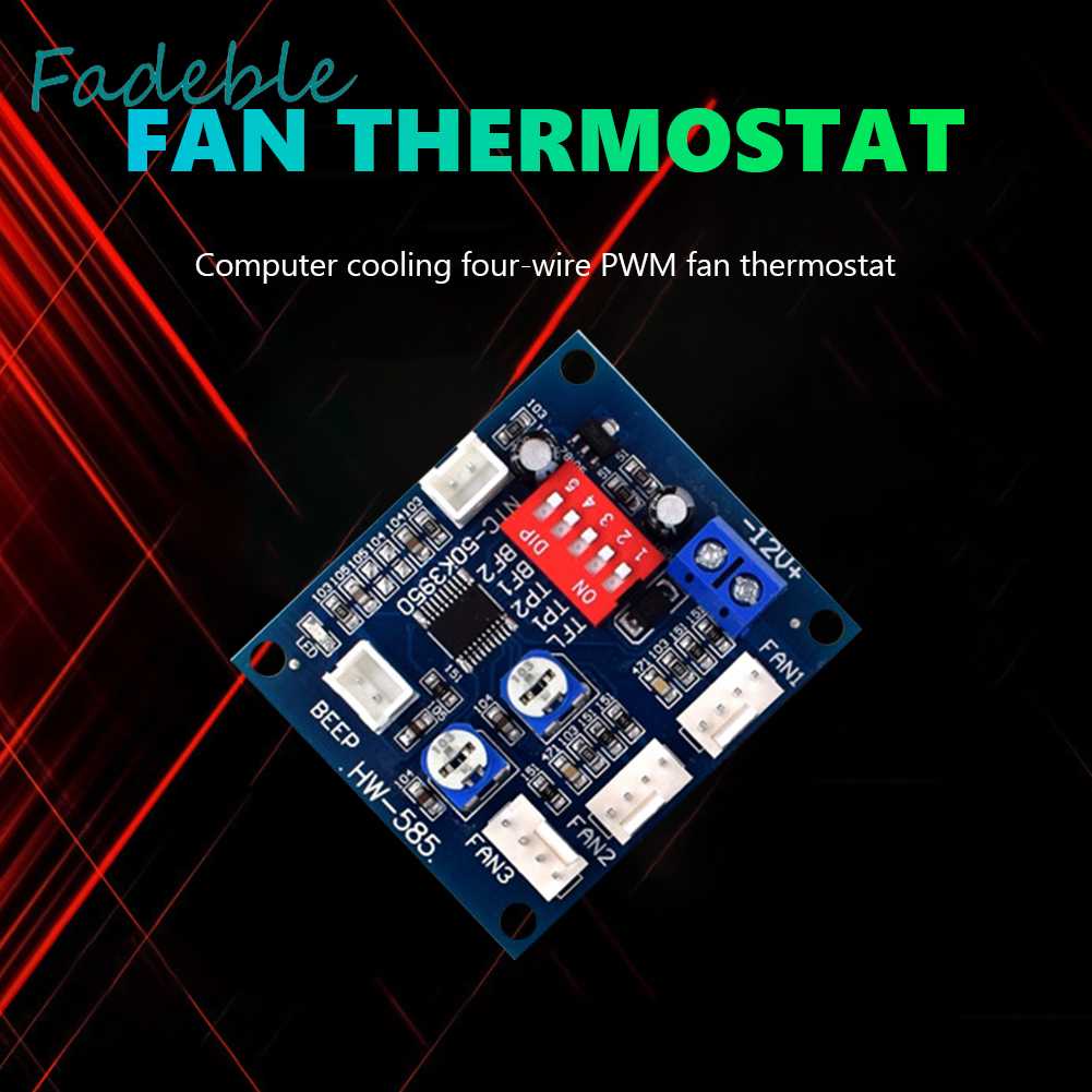 Module Điều Khiển Tốc Độ Quạt Máy Tính 4 Dây HW-585 PWM