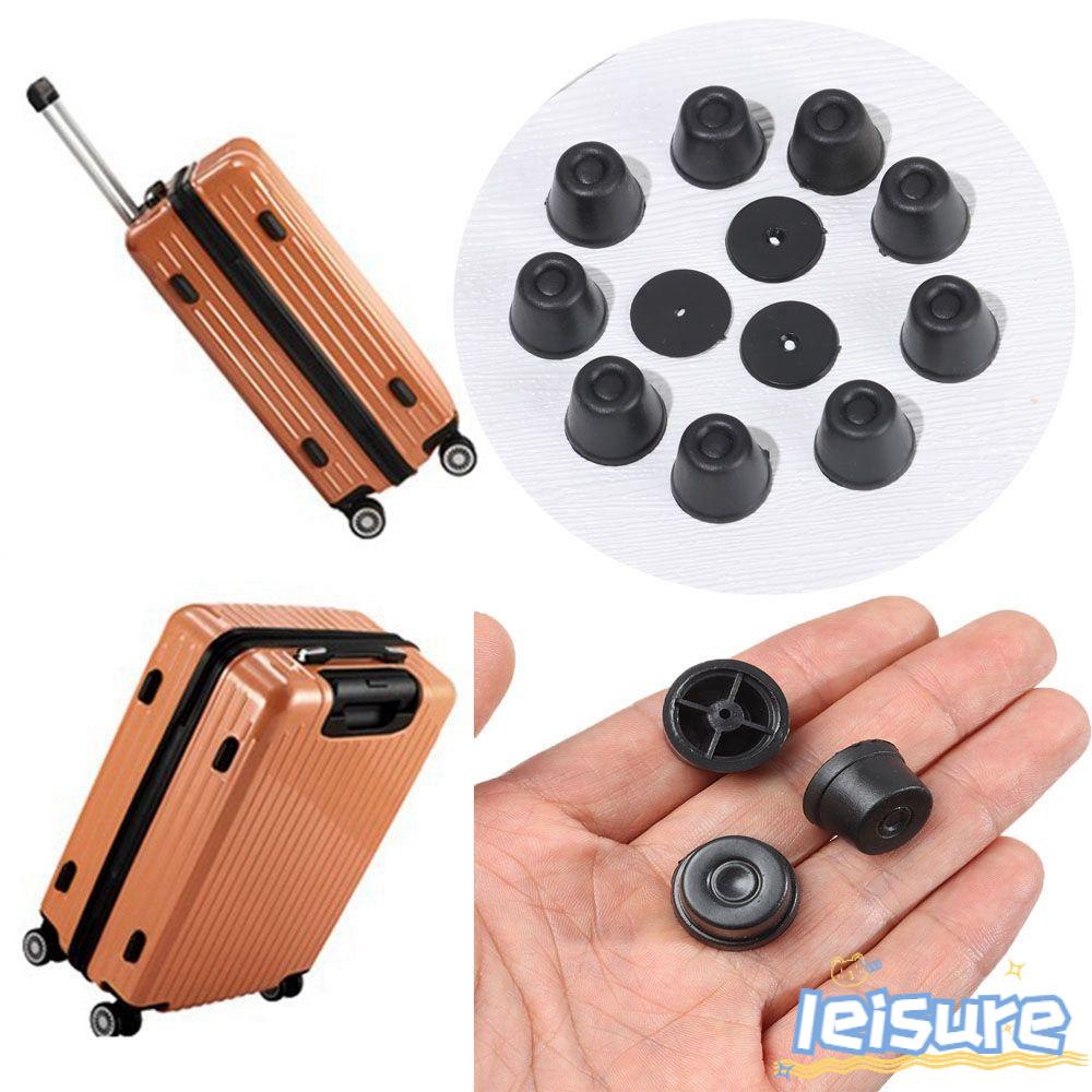 Set 10 Miếng Đệm Chân Hành Lý Màu Đen Thay Thế DIY 13 Phong Cách