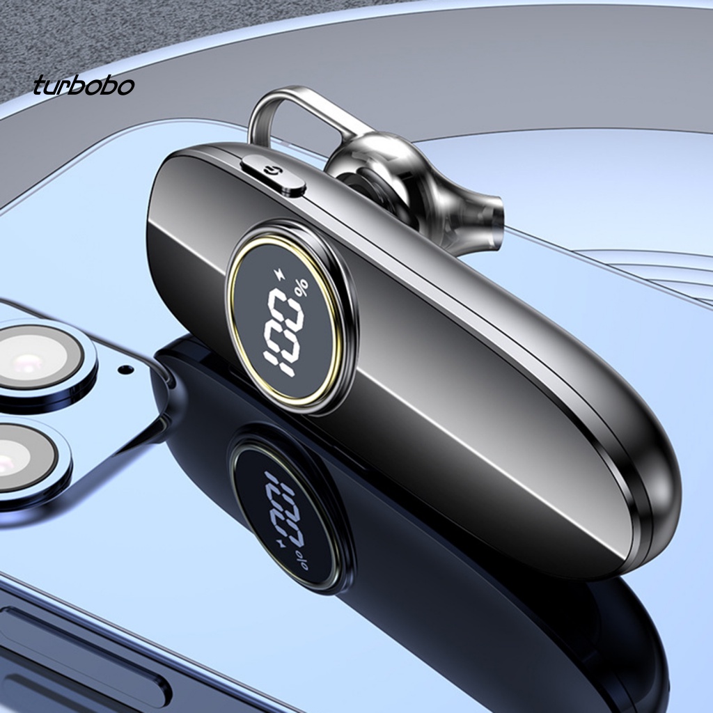 Tai nghe không dây turbobo X15 Móc Vành Tai Chống Ồn Âm Thanh Độ Trung Thực Cao Có Màn Hình Hiển Thị Kỹ Thuật Số 5.0