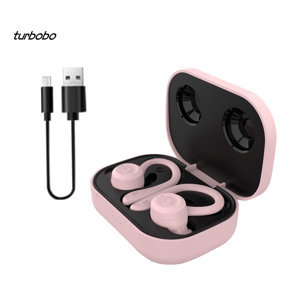 Set 2 Tai Nghe Bluetooth Không Dây MS-T20 5.0 Chống Thấm Nước IPX6 Có Micro Tiện Dụng Khi Tập Thể Thao