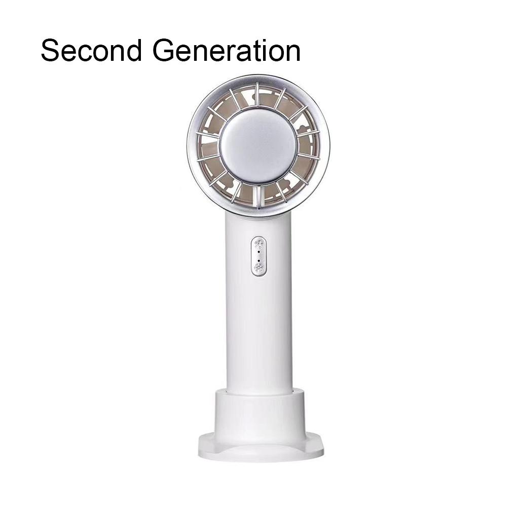 Quạt Làm Mát Mini 3 Chế Độ Kèm Giá Đỡ Điện Thoại Có Thể Sạc Lại Tiện Dụng Mang Theo Du Lịch