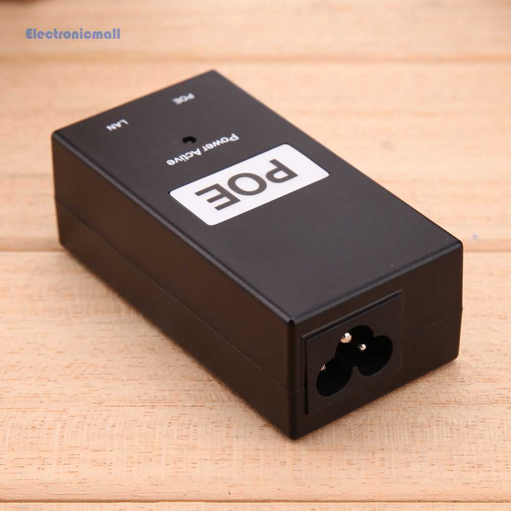 Thiết Bị Quan Sát Nguồn Điện POE 48V 0.5A 24W Cho CCTV / Desktop Mall01.vn