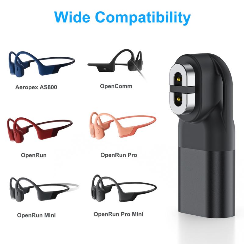 Đầu Chuyển Đổi Sạc Từ Tính Type-c Cho Tai Nghe Sau Khi Shokz Aeropex AS800