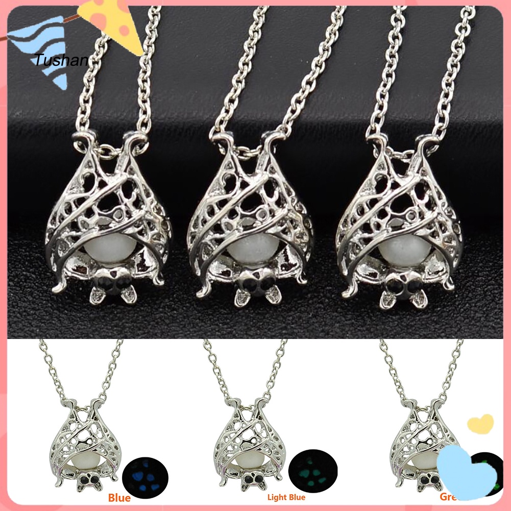 Vòng cổ Mặt Hình Dơi Phát Sáng Thời Trang Cho Nữ