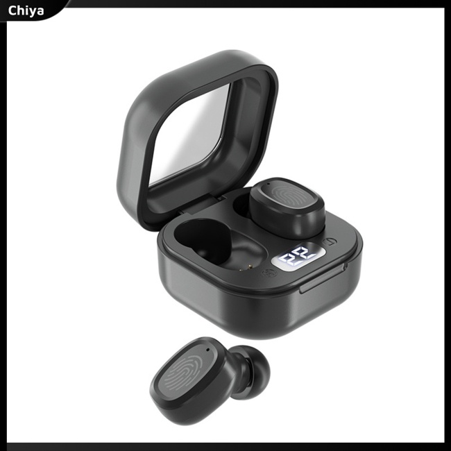 Tai Nghe Nhét Tai Bluetooth Không Dây BY18 Tws Kiểm Soát Tiếng Ồn Màn Hình Kỹ Thuật Số