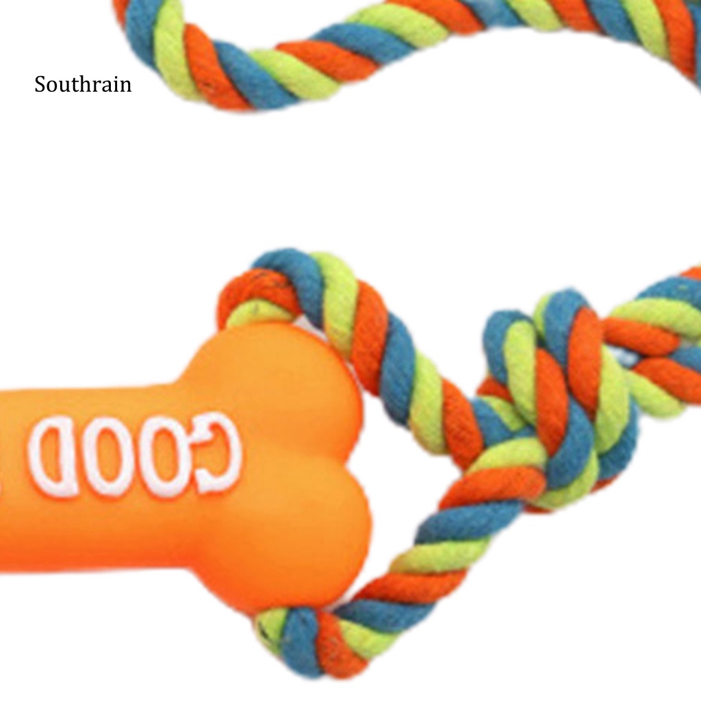 Đồ Chơi Gặm Hình Khúc Xương Gọn Nhẹ Chống Cắn An Toàn Cho Thú Cưng