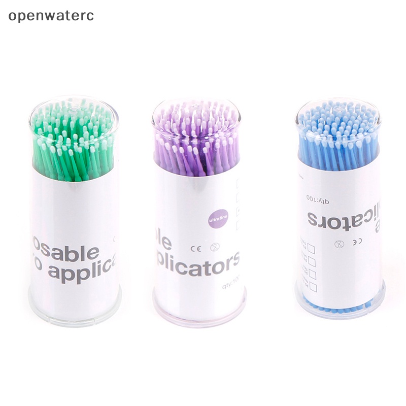 Set 100 Tăm Bông Micro Chuốt Mi Sử Dụng Một Lần Tiện Lợi