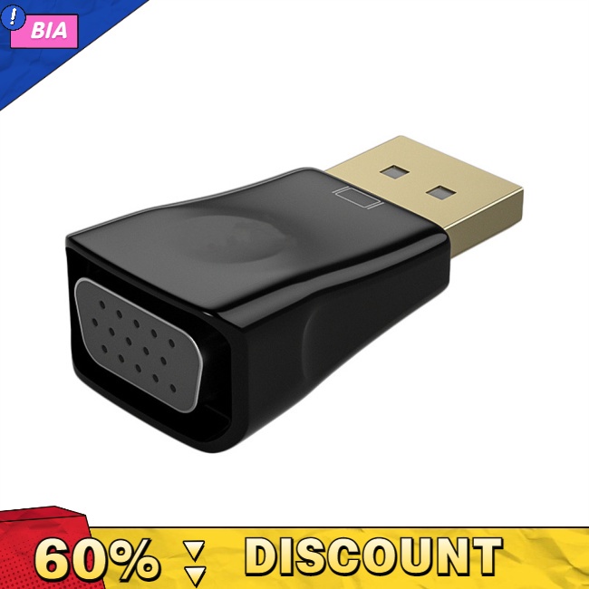 Cáp Chuyển Đổi Dp Sang Vga Hd 1080p Chuyên Dụng Cho Máy Chiếu / Màn Hình Máy Tính