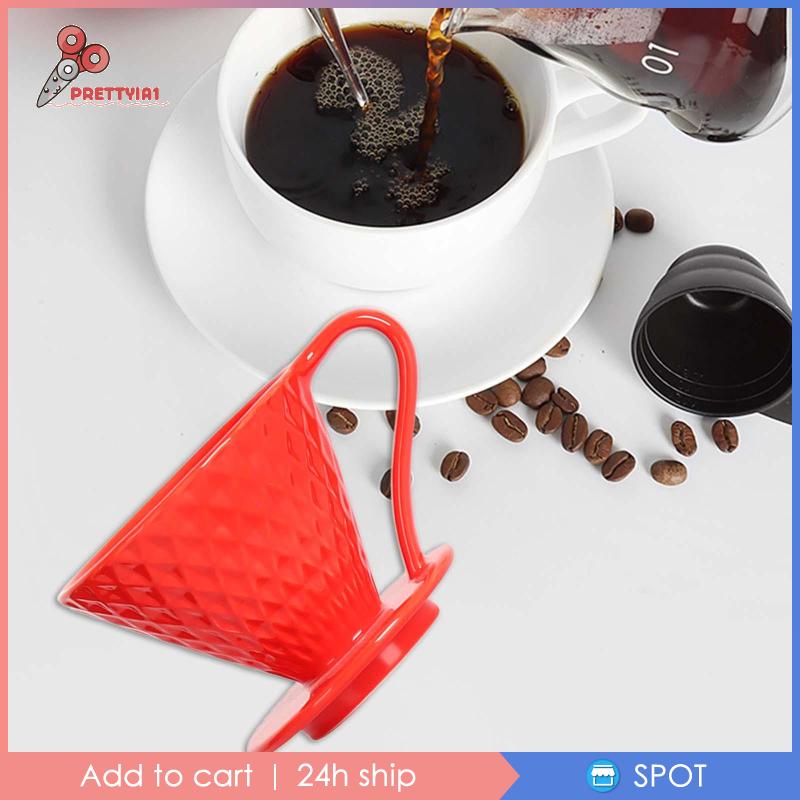 Cốc Lọc Cà Phê Có Tay Cầm Dễ Sử Dụng Prettyia1