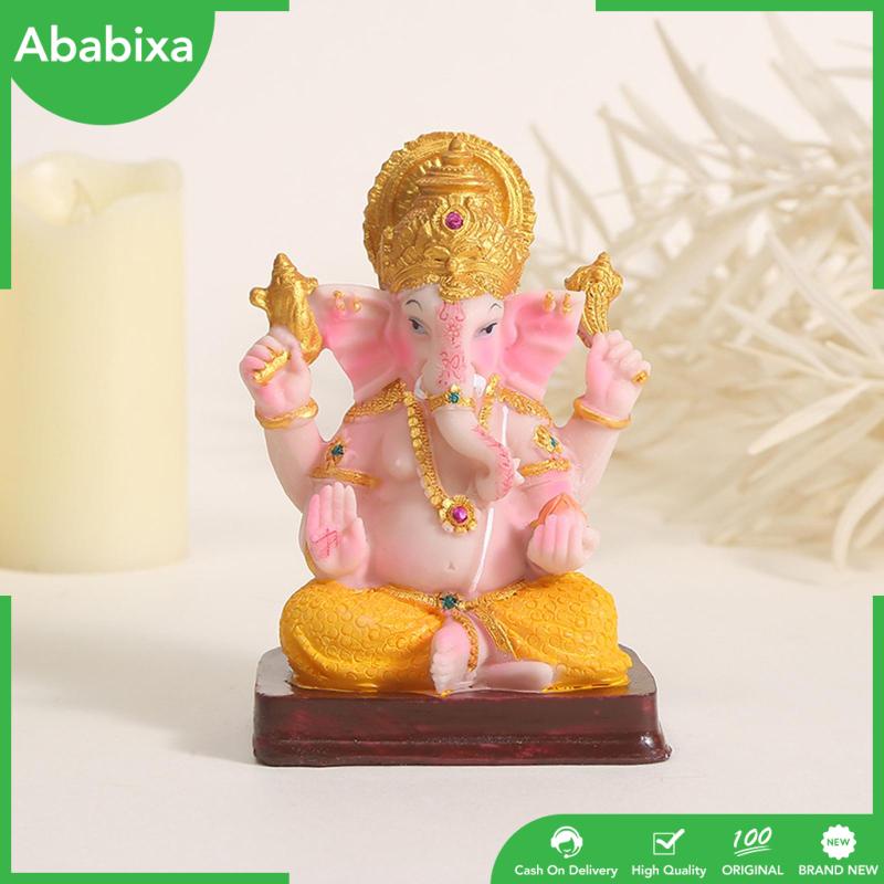 [Ababixa] Tượng Thần Voi Diwali Blessing idol Làm Quà Tặng Trang Trí Nhà Ở / Văn Phòng