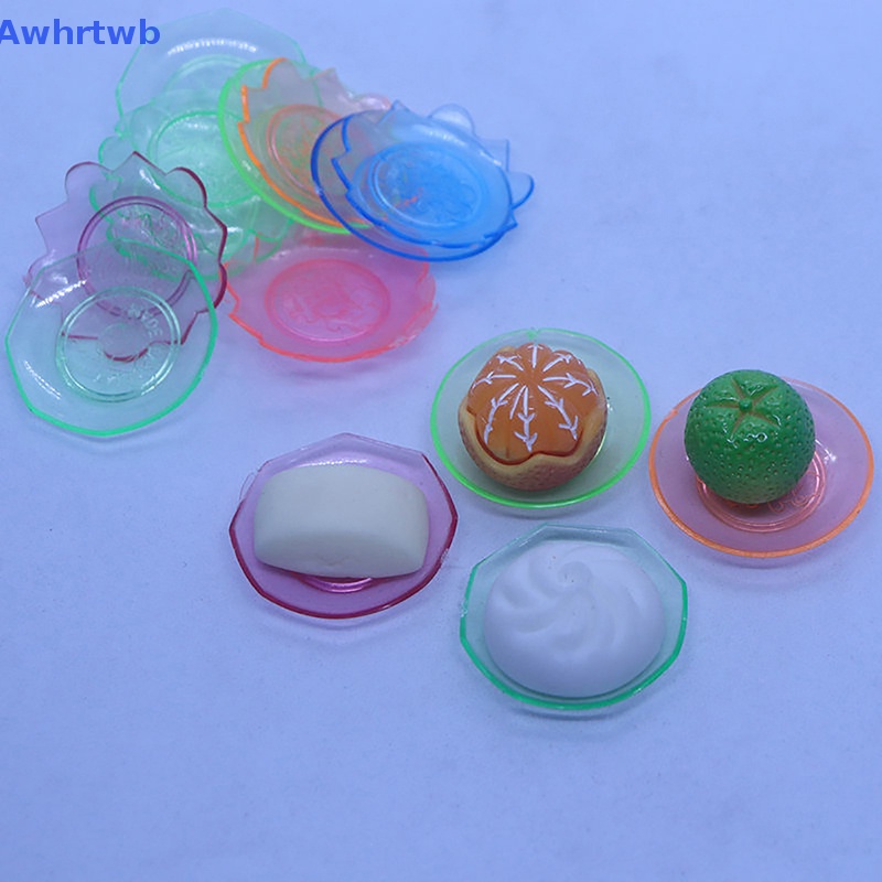 Set 20 Đĩa Nhựa Mini Dùng Để Trang Trí Nhà Búp Bê Mới