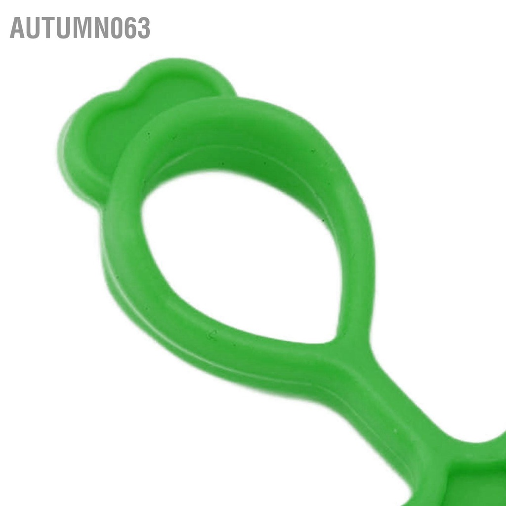 Autumn063 Miếng dán ngón tay silicon Hình hoa Springback Giải nén Tay cầm tăng cường cho văn phòng ngoài trời