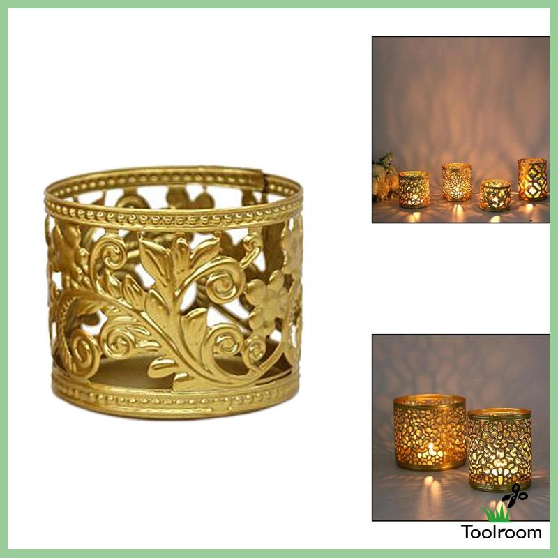 Giá Đỡ Nến Mini Bằng Sắt Để Bàn Trang Trí Nội Thất