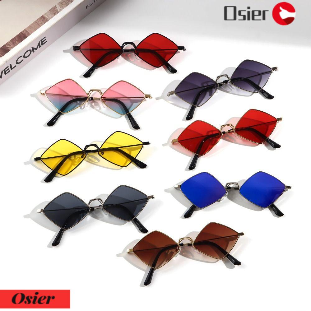 Kính Mát Gọng Kim Loại Nhỏ Chống Tia UV Thời Trang 1 Cái Cho Nam &amp; Nữ