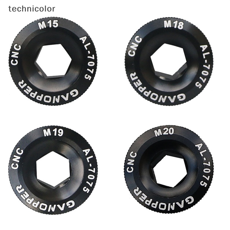 Nắp Đậy Trục Khuỷu Bằng Hợp Kim Nhôm M15 - M20 Cho Xe Đạp Leo Núi