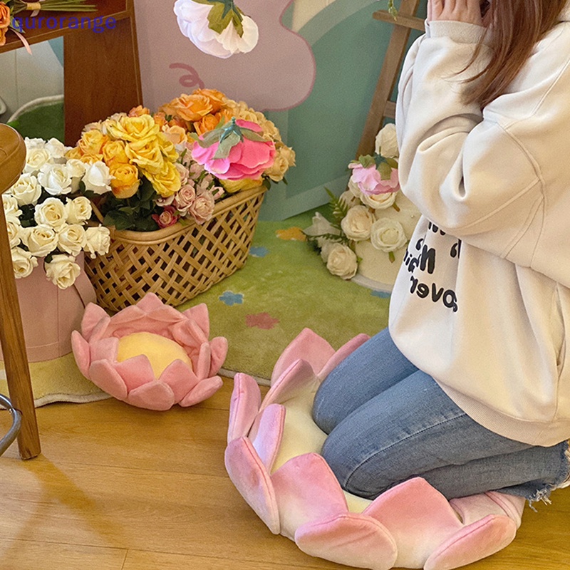 Gối Đệm Trang Trí Ghế Sofa Hình Hoa Sen / Quan Công Vui Nhộn