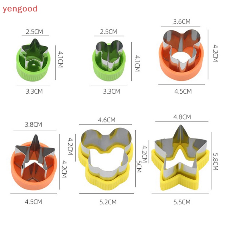 Dụng Cụ Cắt Rau Củ Quả Hình Ngôi Sao Bằng Thép Không Gỉ