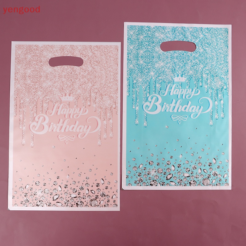 1 Túi Đựng Quà Bằng Nhựa Đính Kim Cương Lấp Lánh