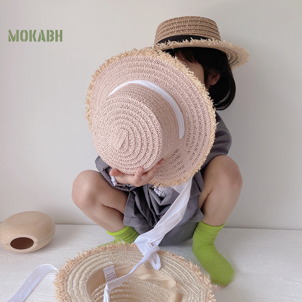 Nón Cối Rộng Vành Chống Nắng Chống Tia UV Màu Sắc Tương Phản Thời Trang Cho Nữ