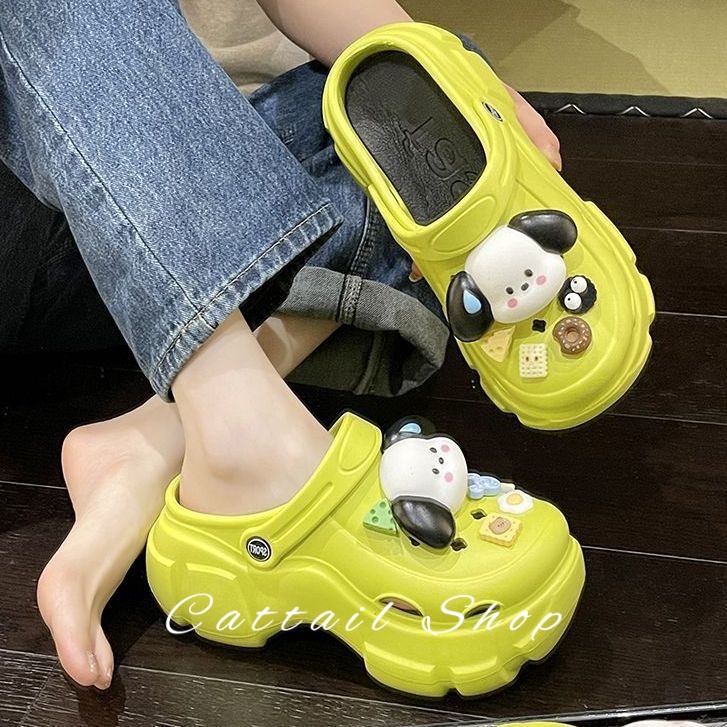 Cattail dép dép nữ dép bánh mì nữ dép bánh mì nữ Chống Trượt 060212