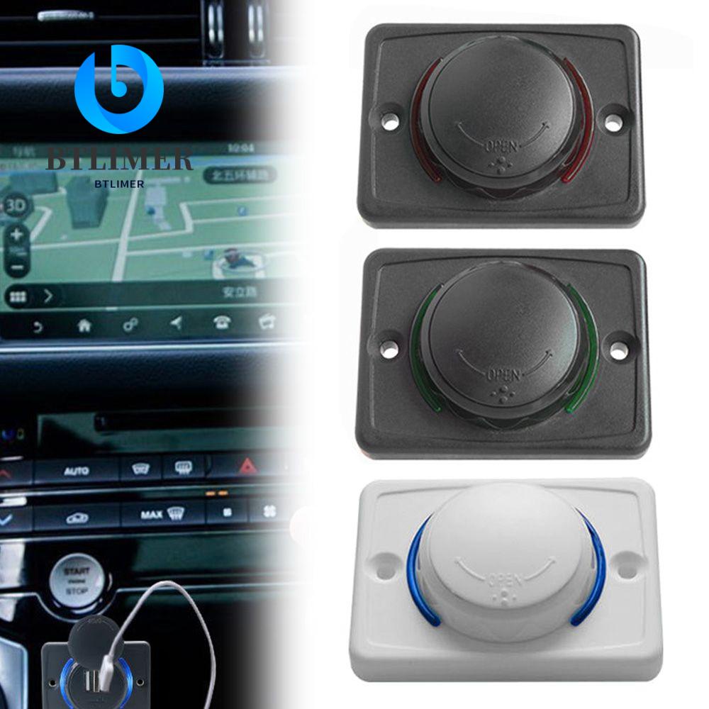 Ổ Cắm Sạc Hai Cổng USB Có Đèn LED Cho Xe Hơi