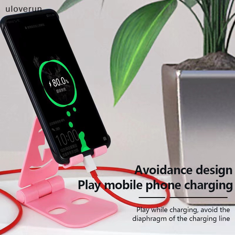 Giá Đỡ Điện Thoại / Máy Tính Bảng Bằng Nhựa Để Bàn Tùy Chỉnh Tiện Dụng