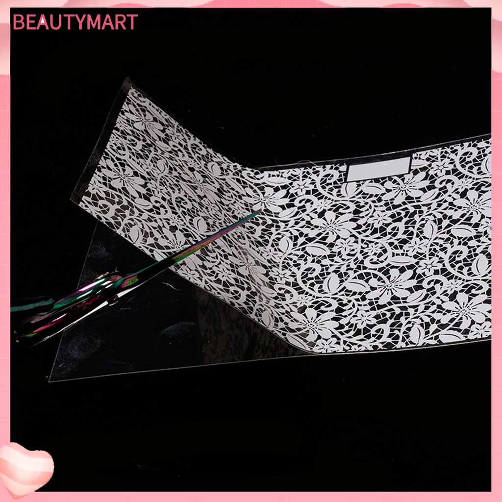 Miếng Dán Móng Tay Tự Dính Họa Tiết Ren 2D DIY