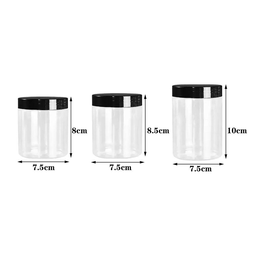 Hũ Nhựa Rỗng Trong Suốt P6L0 Đựng Mỹ Phẩm / Kem / Lotion