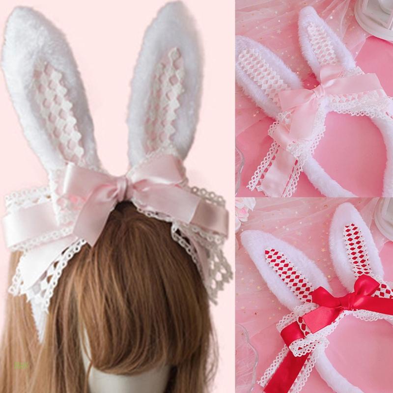 Băng Đô Tai Thỏ Dễ Thương Cho Nữ