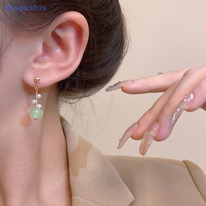 1 Đôi Bông Tai Hình Hoa Đính Ngọc Trai Đơn Giản Thời Trang Dành Cho Nữ