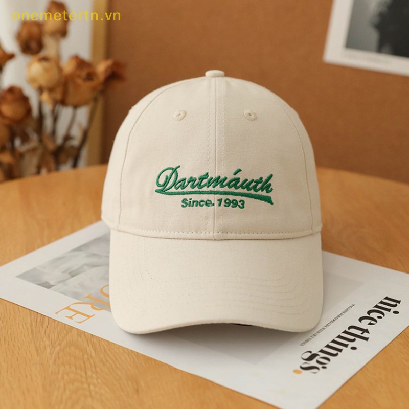 Mũ Lưỡi Trai Mềm Thêu Chữ Phong Cách Đường Phố Thời Trang Mùa Thu Cho Nam Và Nữ