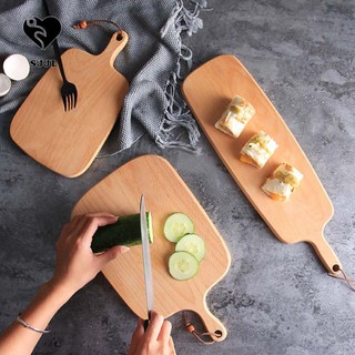 SJJL Thớt gỗ tre cầm tay dùng cắt pho mát đa năng chất lượng cao