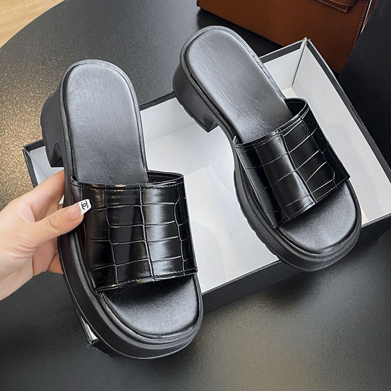 ✨Dép Sandal Đế Dày Thời Trang Mùa Hè 2023 Phong Cách Pháp Cho Nữ