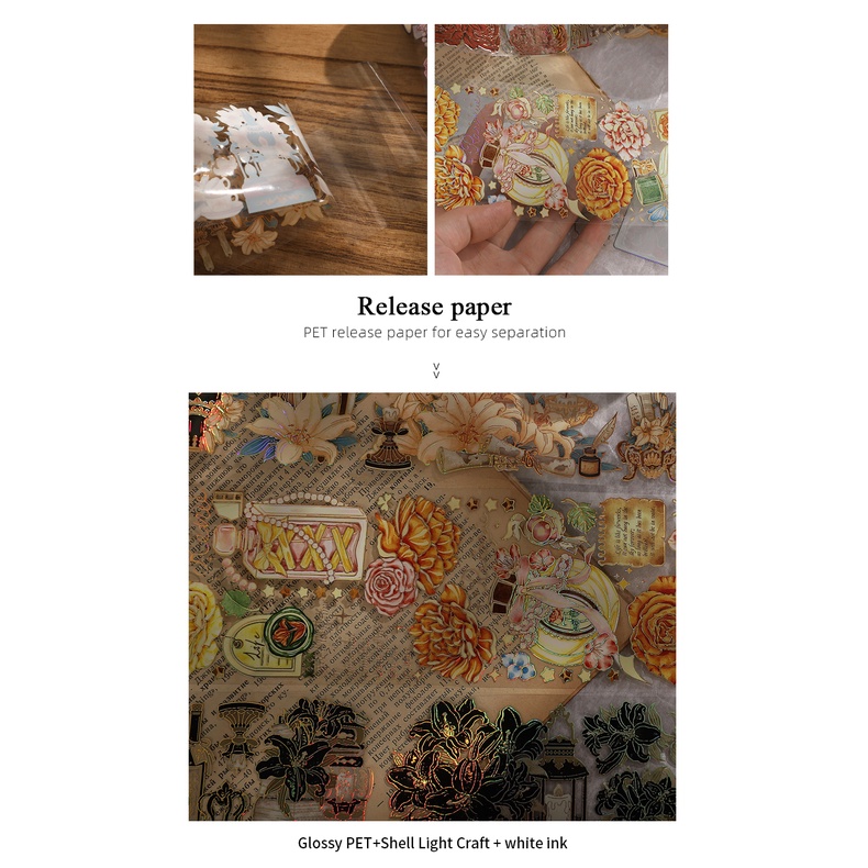 Cuộn Băng Keo Màu Vàng Sáng Bóng 200cm / 300cm Dùng Trang Trí DIY