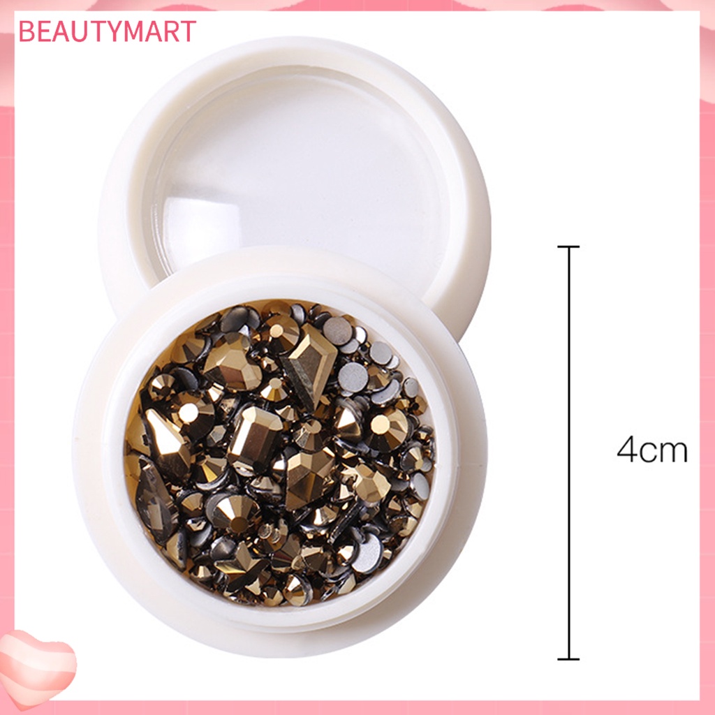 Khối Lập Phương Đính Đá Trang Trí Móng Tay Gọn Nhẹ Tinh Tế DIY Cho Nữ