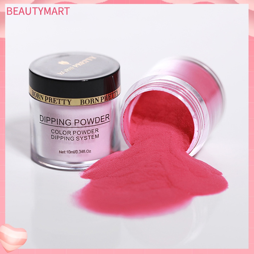 Bột Kim Tuyến Lấp Lánh 10 Màu Trang Trí Móng Tay