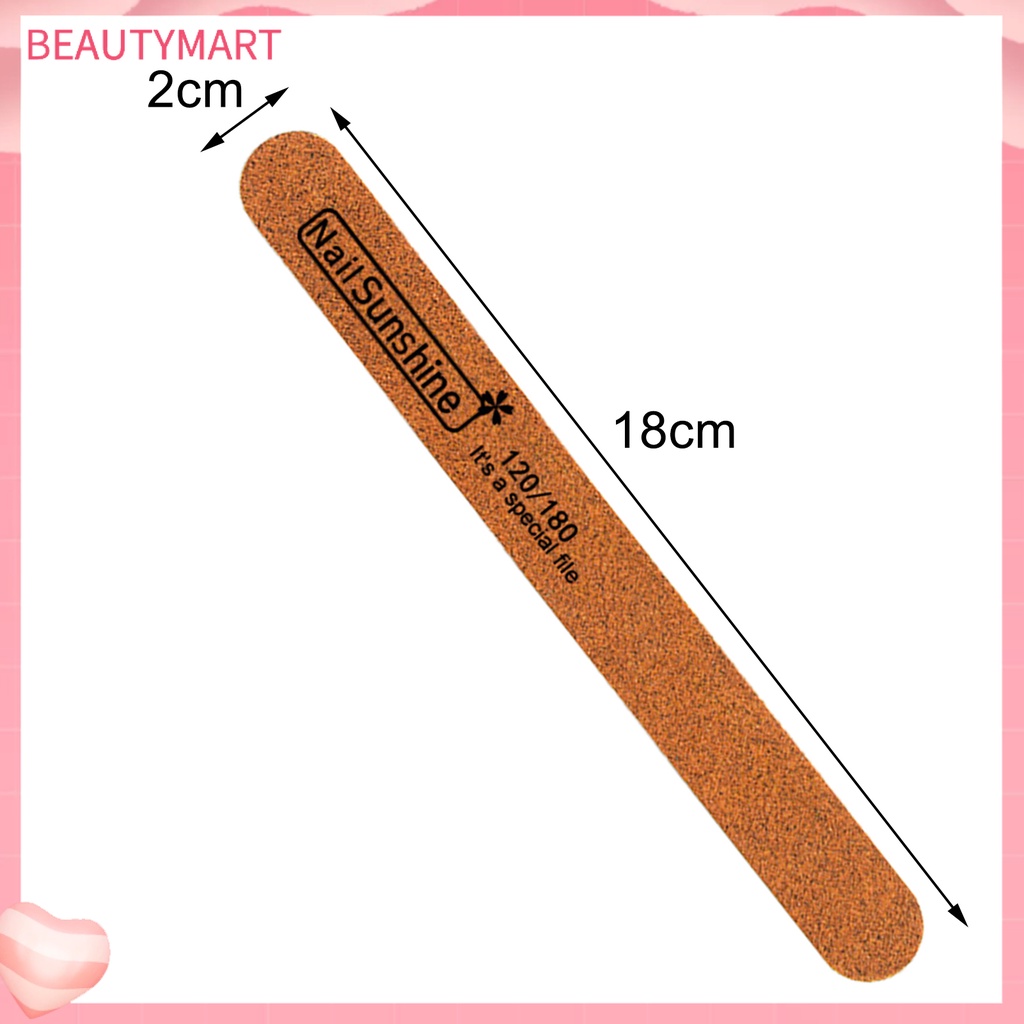 Bộ 50 Cây Dũa Móng Tay Hai Mặt Bằng Acrylic Tự Nhiên