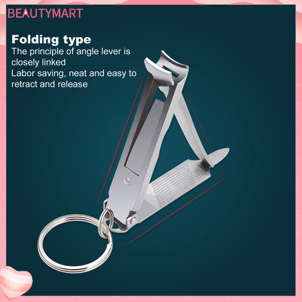 Kềm Cắt Móng Tay / Móng Chân Chống Trượt Có Thể Gập Lại Tiết Kiệm Sức Chuyên Nghiệp Cho Người Lớn