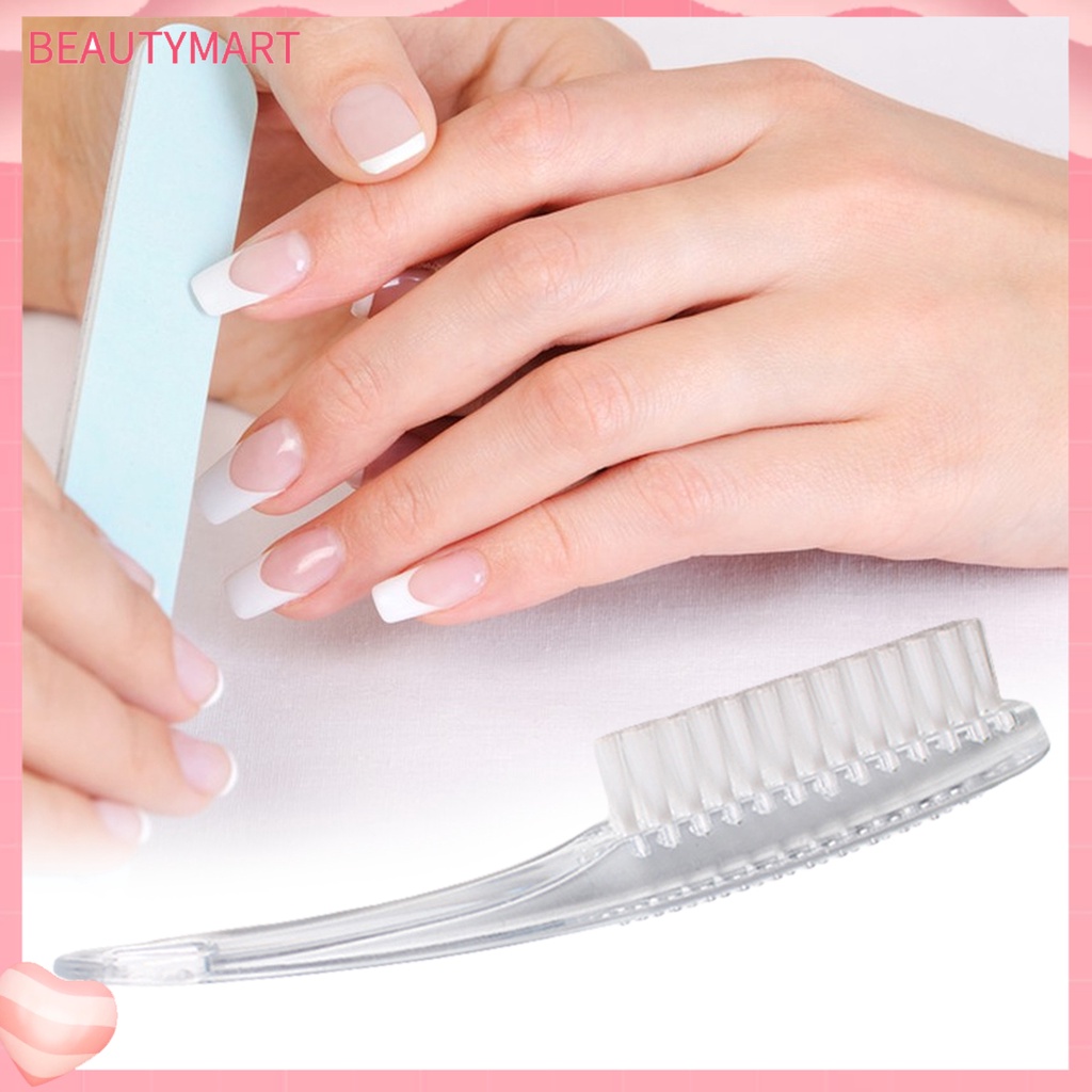 Set 4 Bàn Chải Vệ Sinh Móng Tay Cầm Dài Gọn Nhẹ Thoải Mái Đa Năng Có Thể Tái Sử Dụng