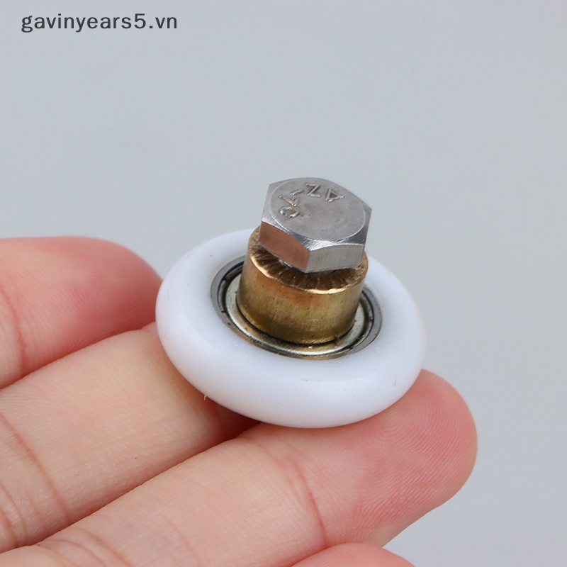 Bộ 4 Bánh Xe Ròng Rọc Chuyên Dụng Cho Cửa Kính Nhà Tắm