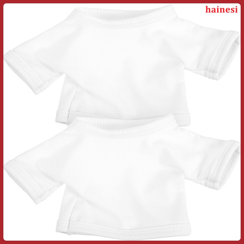 Set 2 Áo Tay Ngắn Màu Trắng Thời Trang Mùa Hè Xinh Xắn Cho Bé Gái