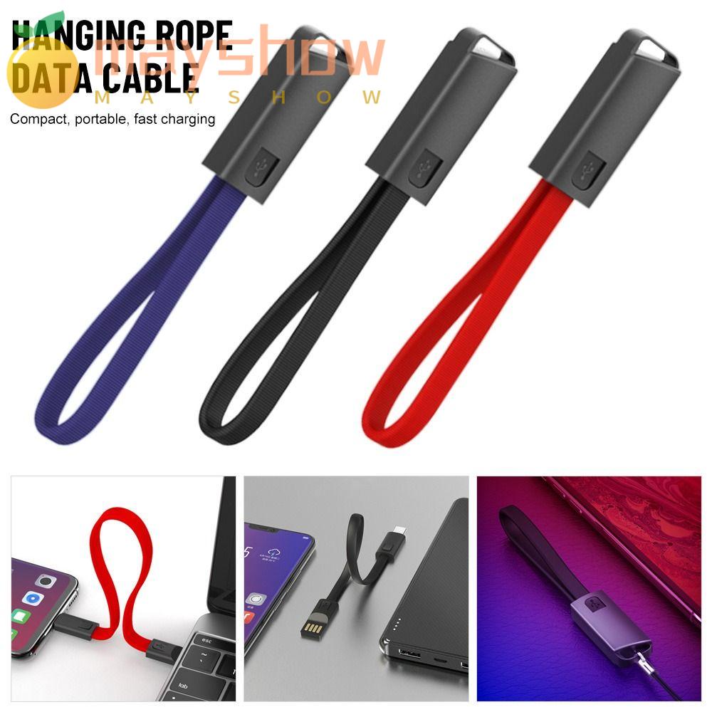 MAYSHOW Cáp Sạc USB Loại C Có Móc Khóa Cho Điện Thoại Thông Minh