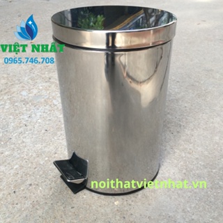 Thùng Rác Inox Đạp Chân