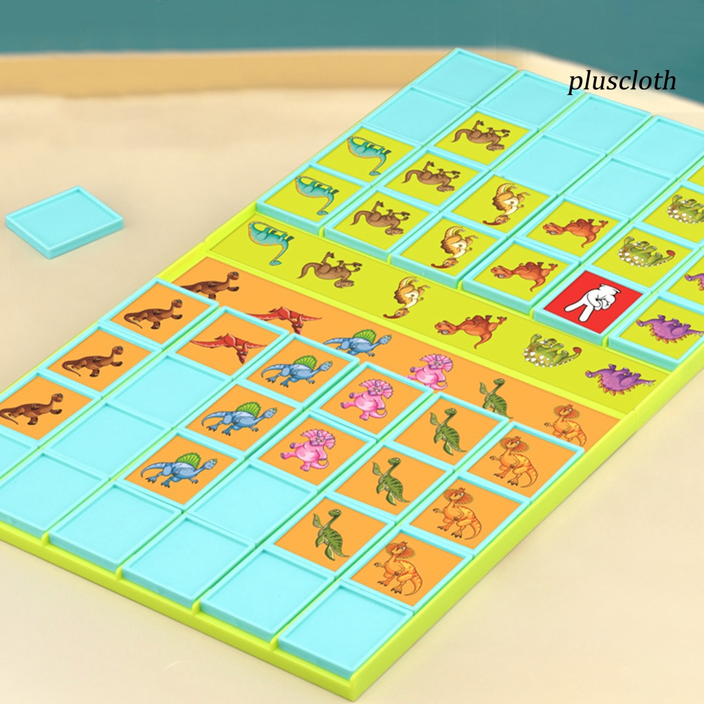1 Bộ Trò Chơi Đoán Khủng Long Hoạt Hình Trọng Lượng Nhẹ Thú Vị Giải Trí Đa Người