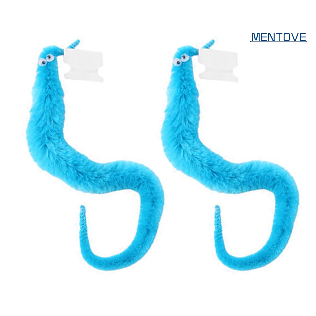 Bộ 2 Tóc Giả Hình Con Sâu Xoắn Ốc Vui Nhộn Cho Bé