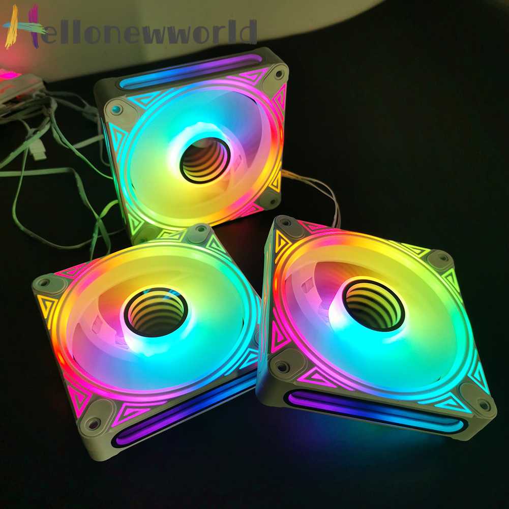 Quạt Tản Nhiệt Cho Máy Tính DM1 5V 3PIN ARGB 12V 4PIN PWM 120mm