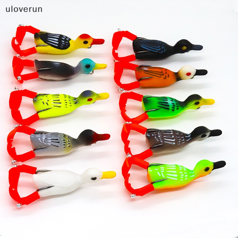 Mồi Câu Cá Giả Hình Vịt 9.5cm Chất Lượng Cao