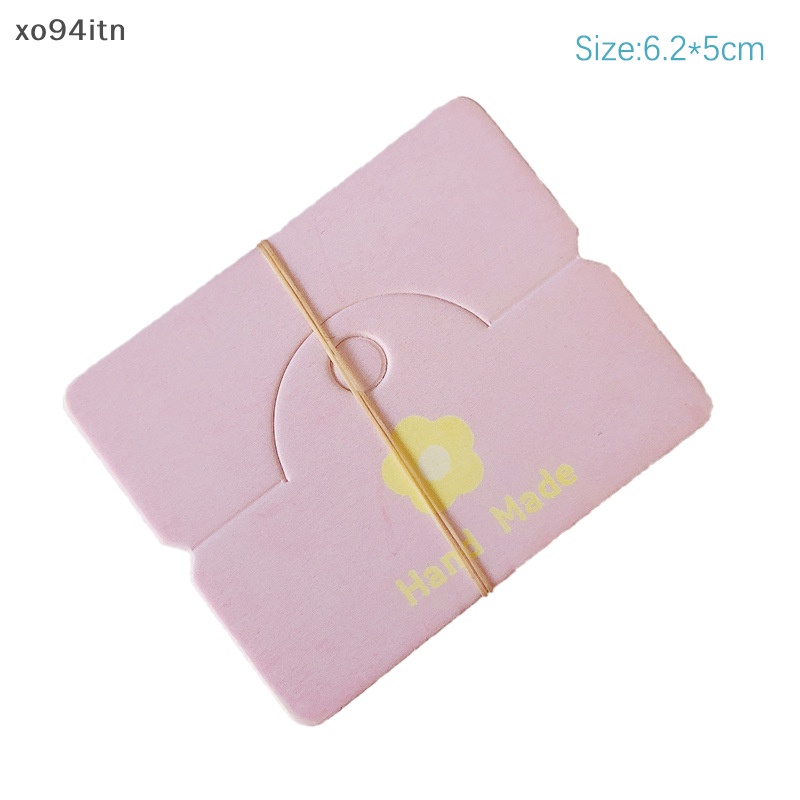 Tn Set 50 Thẻ Giấy Hình Hoa Nhiều Màu Sắc Trưng Bày Kẹp Tóc Vòng Cổ Vòng Tay Trang Sức n