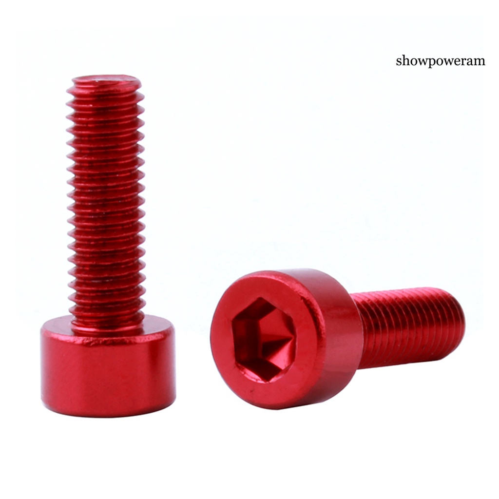 Bộ 10 Ốc Vít Gắn Giá Đỡ Bình Nước Bằng Hợp Kim Nhôm Siêu Nhẹ Cho Xe Đạp